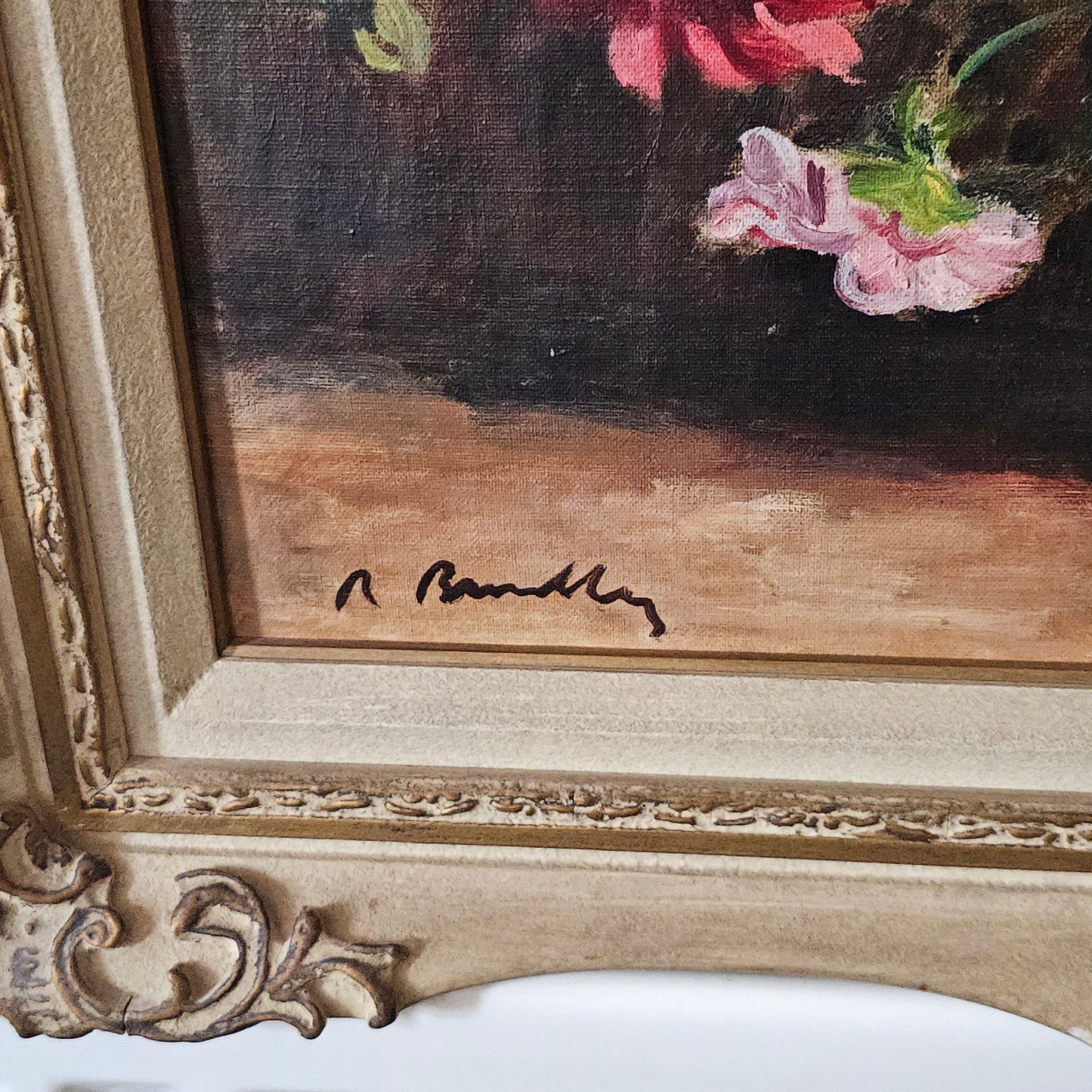 Robert Broadley (South African, 1908-1988) Floral Oil on Canvas - Superb Quality - Lee Sherman Antiques