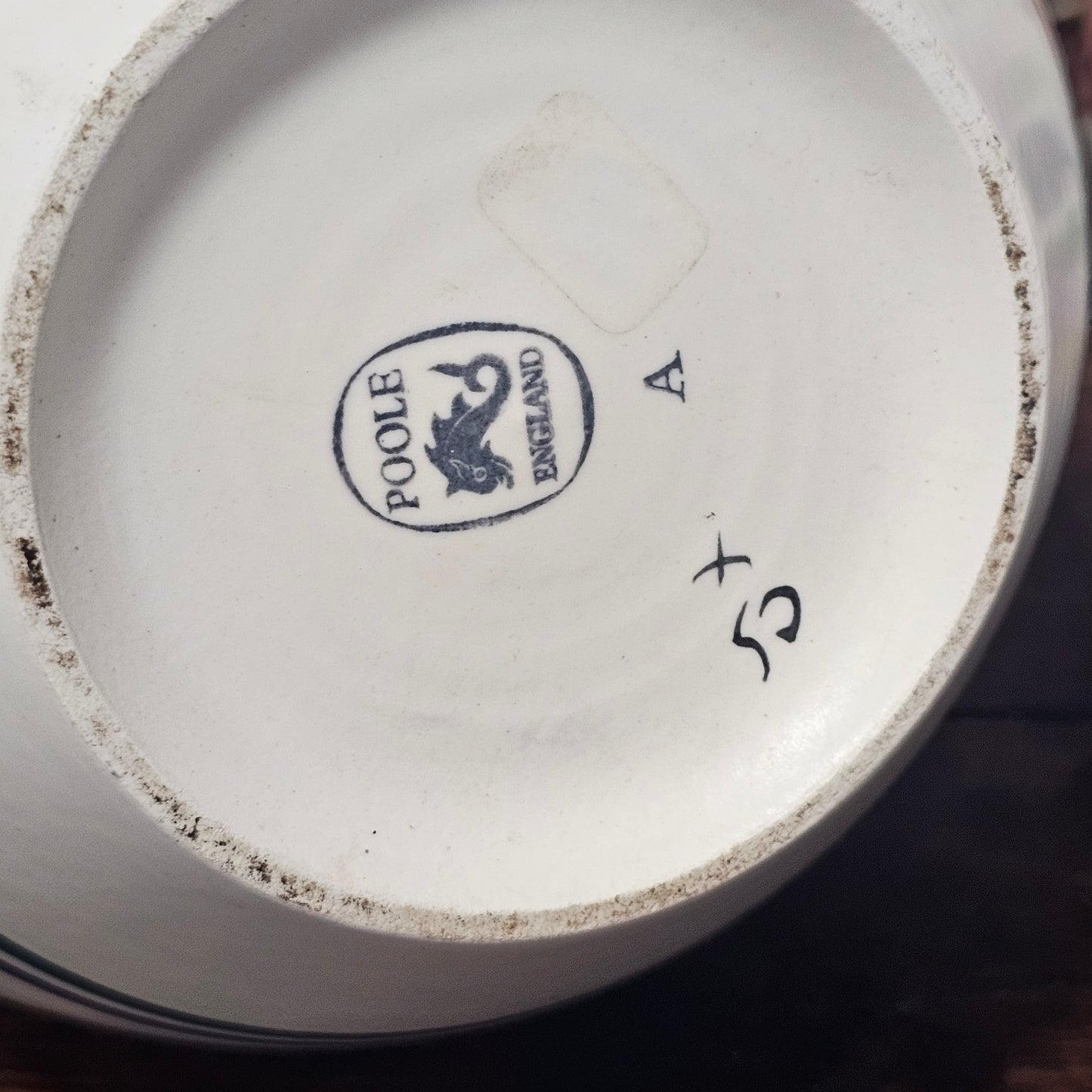 Attractive Large Pair Vintage Poole Pottery Vases Early 20thc - Lee Sherman Antiques