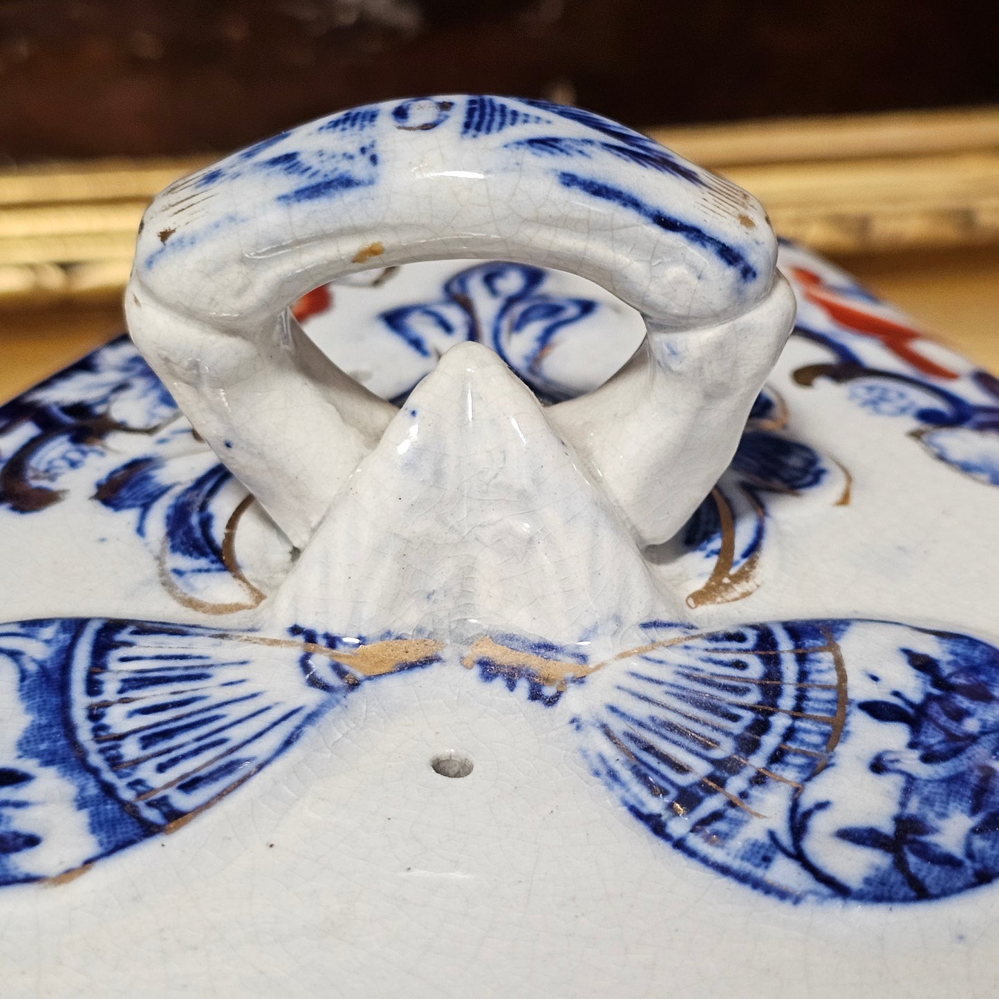 A Victorian Staffordshire Pottery Cheese Wedge And Stand