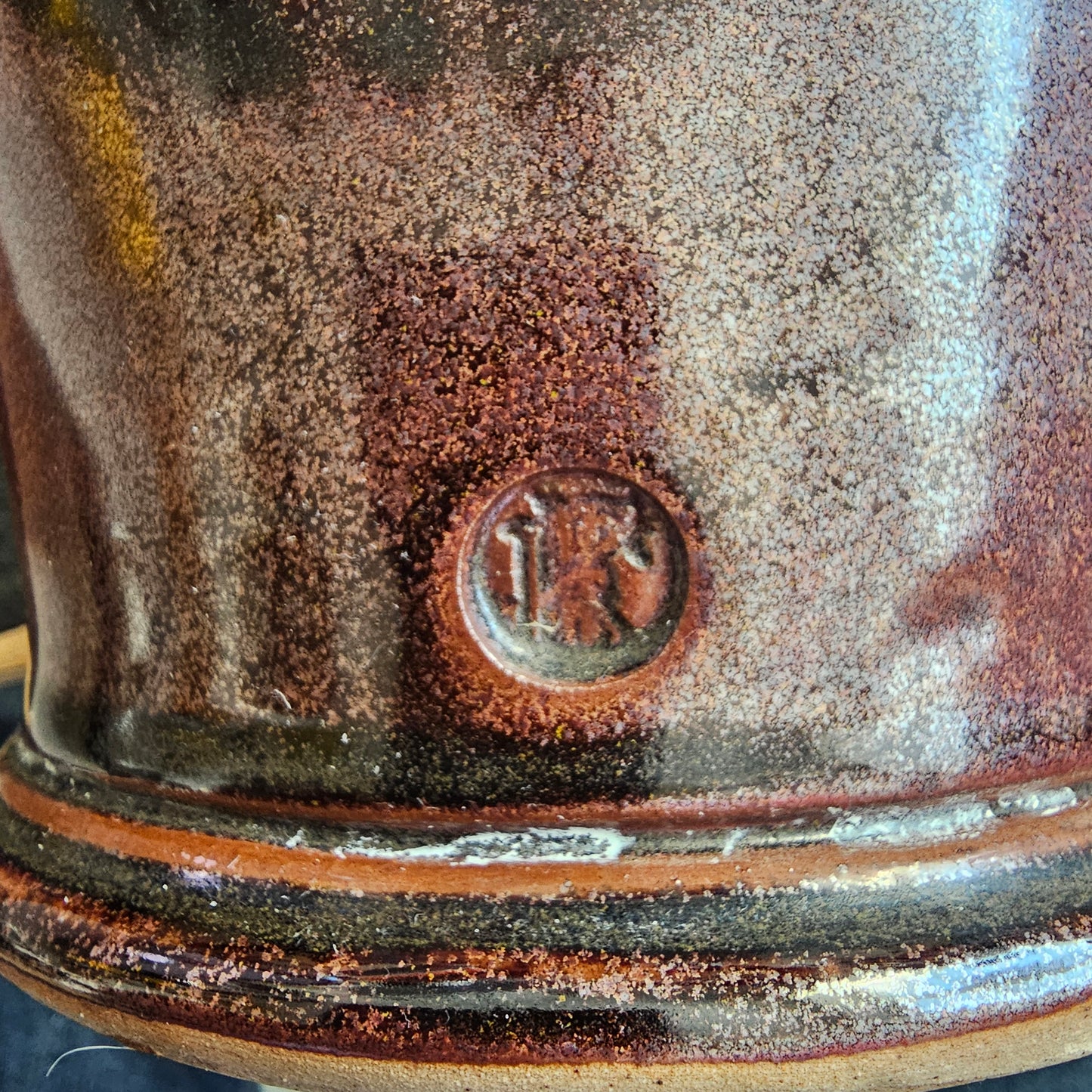 Impressive Large Mid 20thc Studio Pottery Jug 32cm