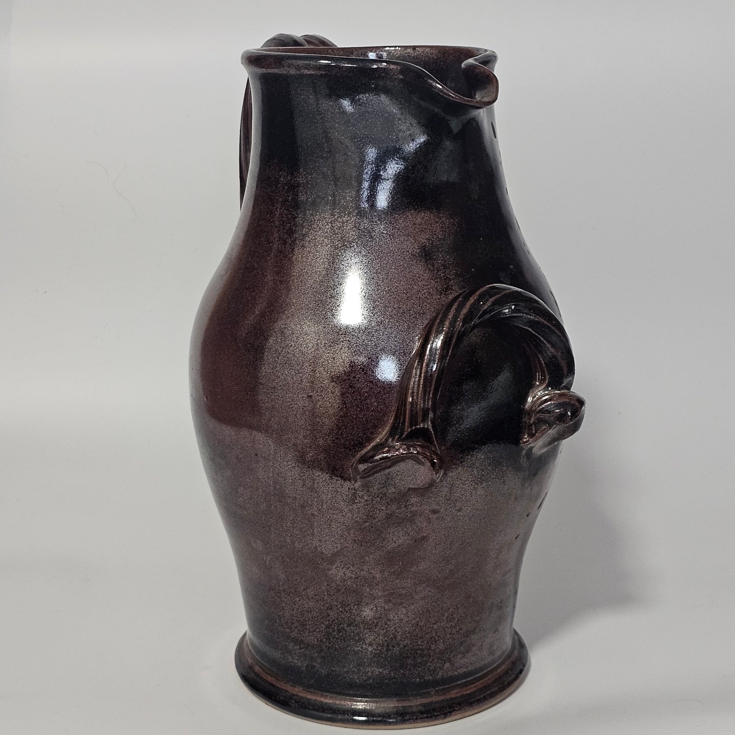 Impressive Large Mid 20thc Studio Pottery Jug 32cm