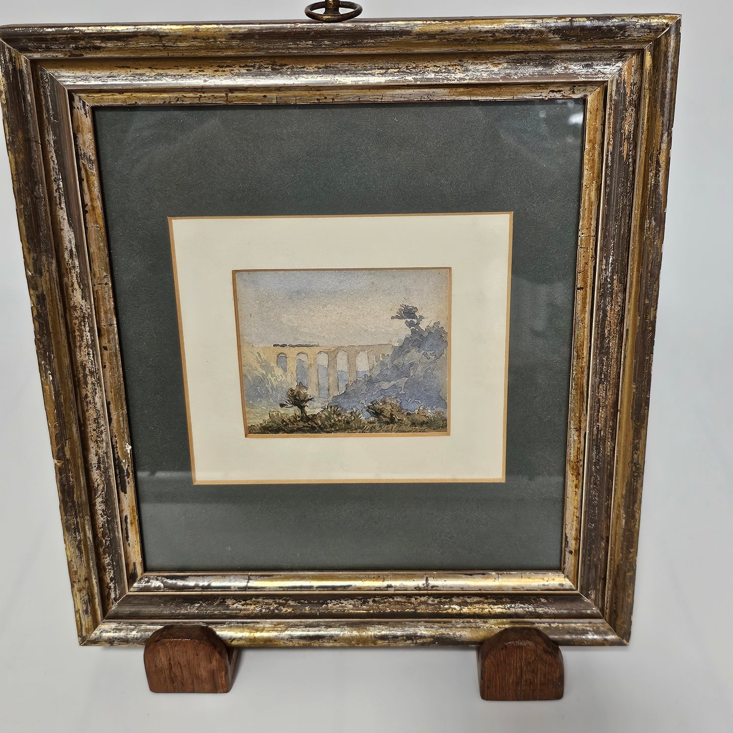 Delightful Miniature 19th century Watercolour - Preston Brook