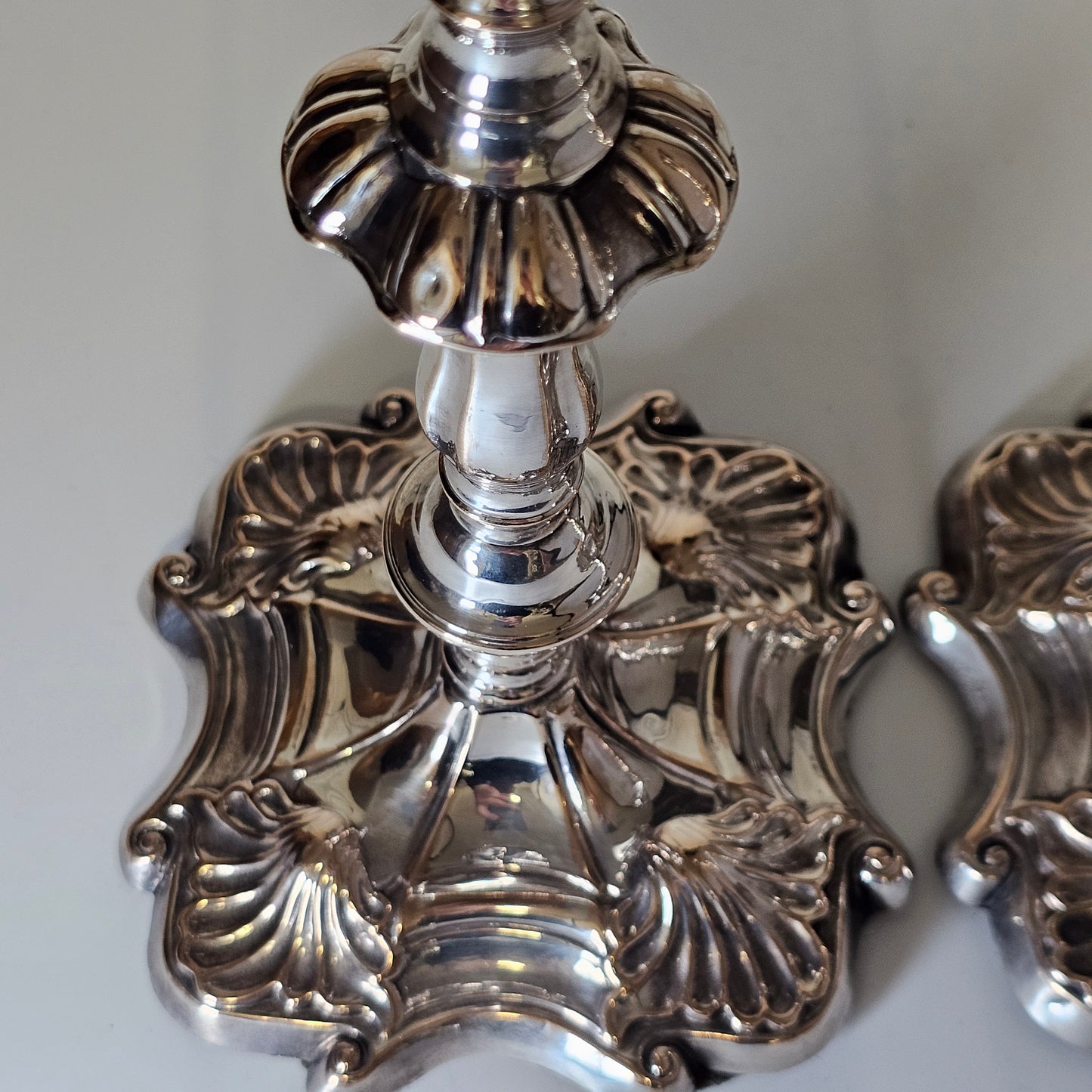 Early 19Th Century Old Sheffield Plate Candlesticks