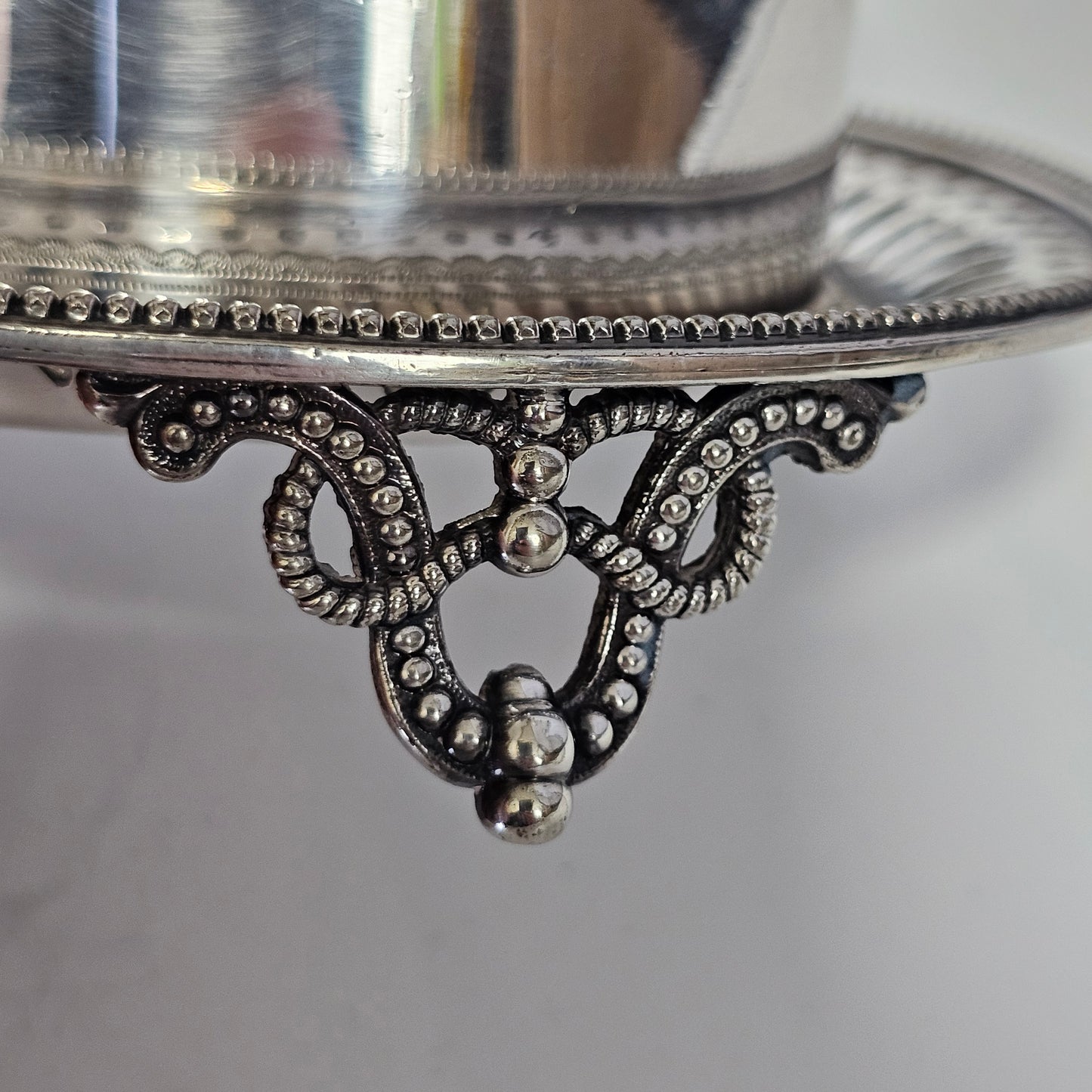Superb Quality Elkington Oval Engraved Butter Dish , Cover & Liner c1880