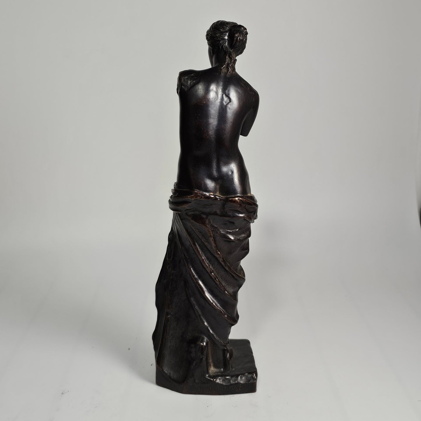 After The Antique, Bronze Figure Of The Venus De Milo Cast By Barbedienne 31cm
