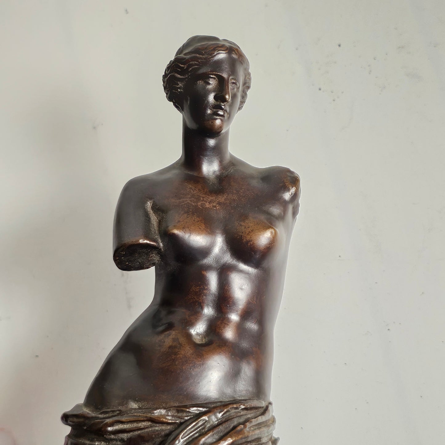 After The Antique, Bronze Figure Of The Venus De Milo Cast By Barbedienne 31cm