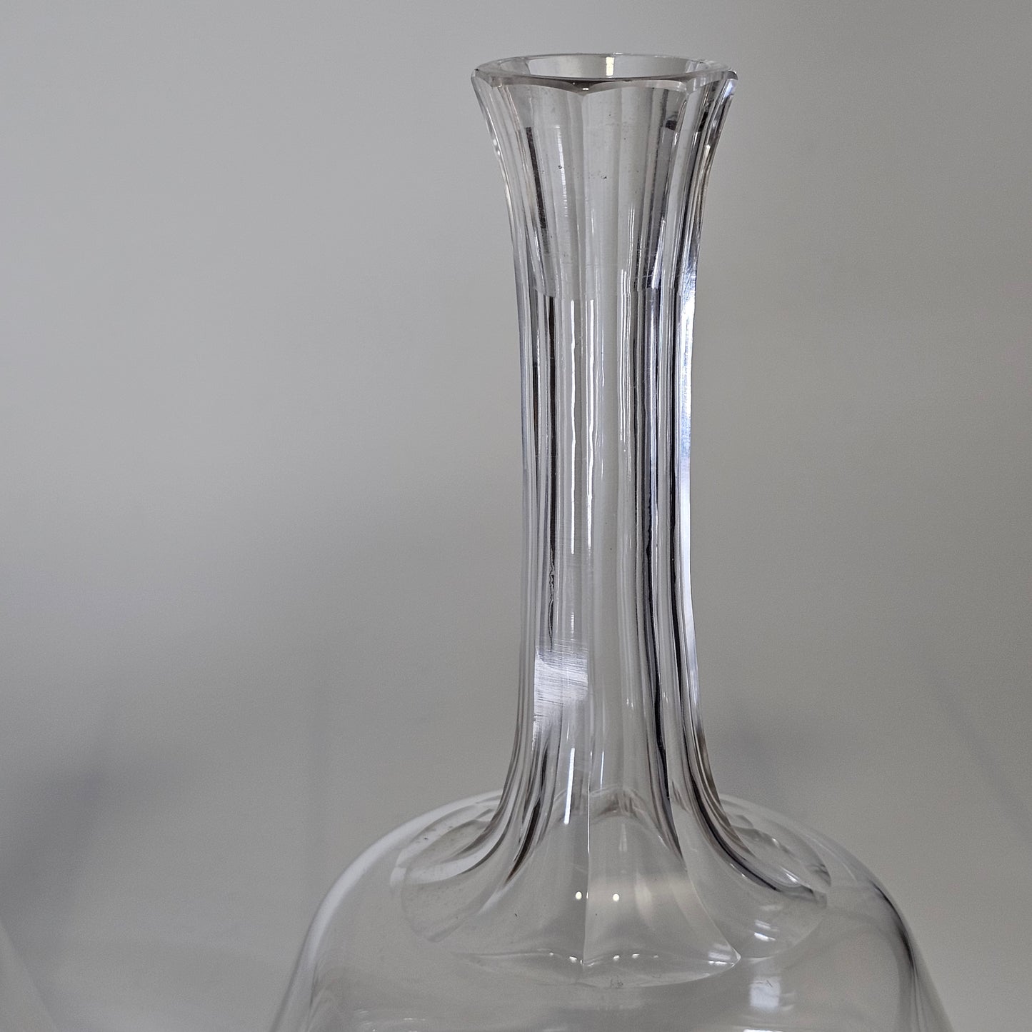 Delightful Pair of Cut Glass Edwardian Wine/Water Carafes c1920