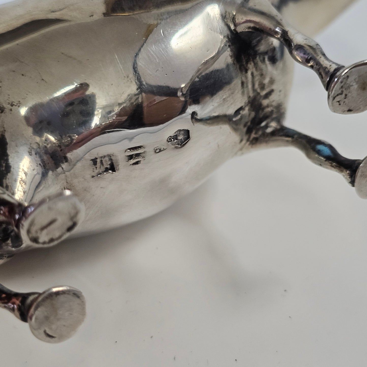 Sterling Silver Cow Creamer - Antique Victorian