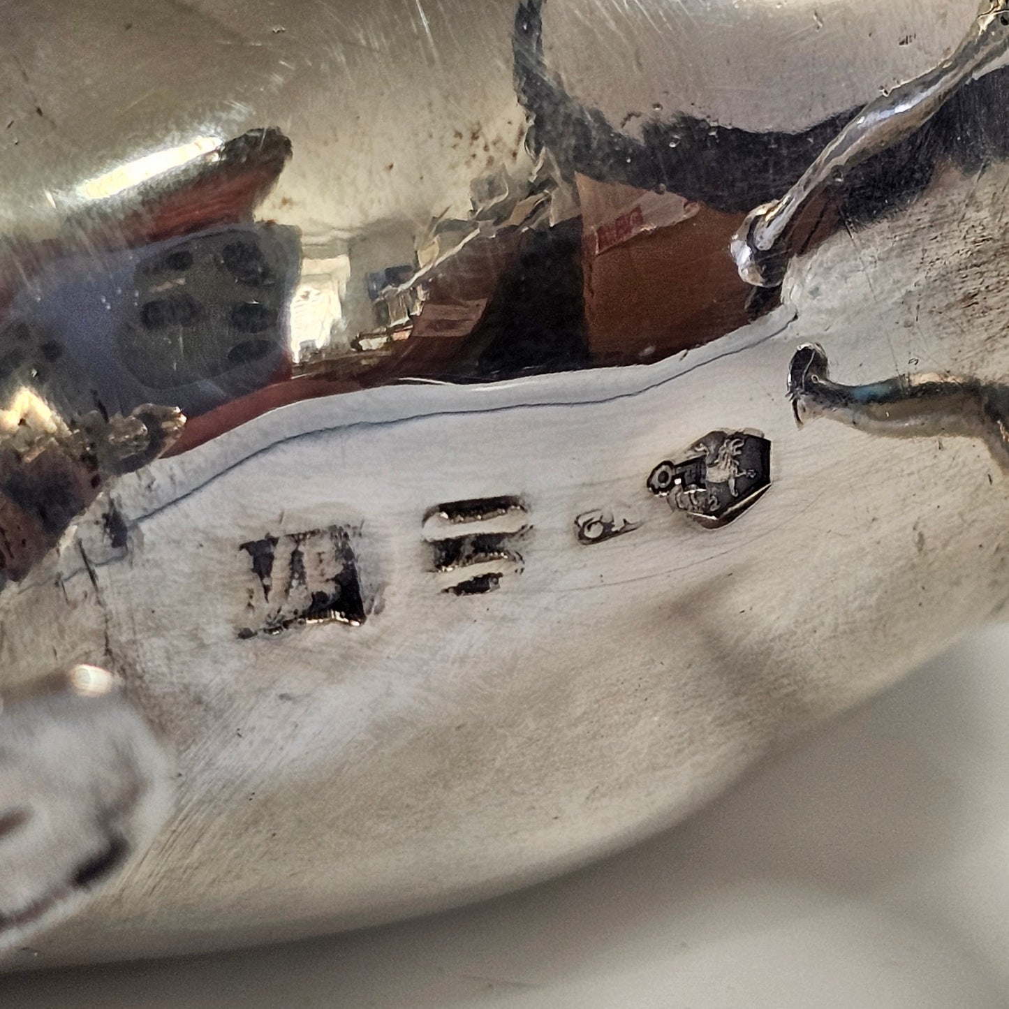 Sterling Silver Cow Creamer - Antique Victorian