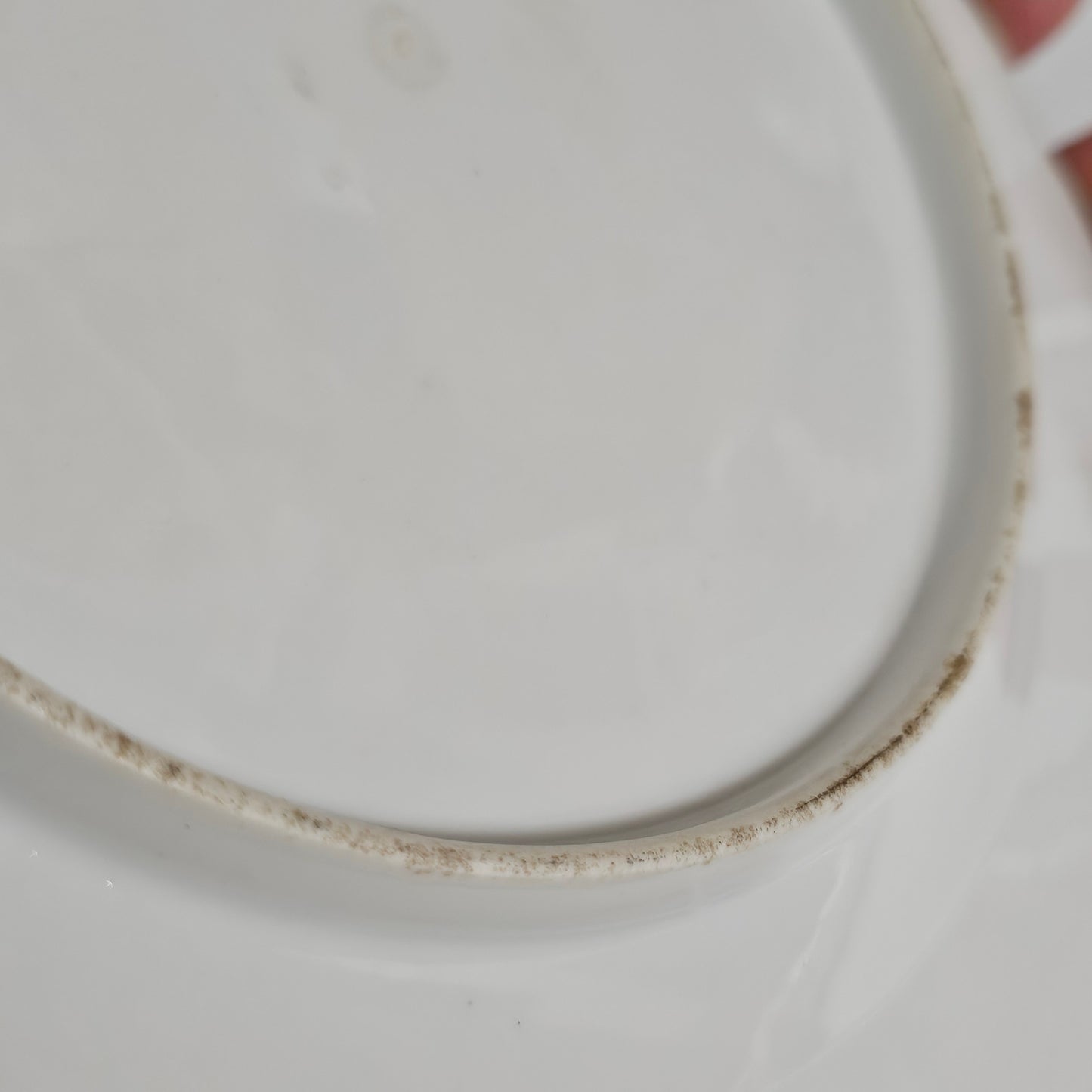 19thc Porcelain Plate Chelsea-Gold Anchor, Bird Pattern