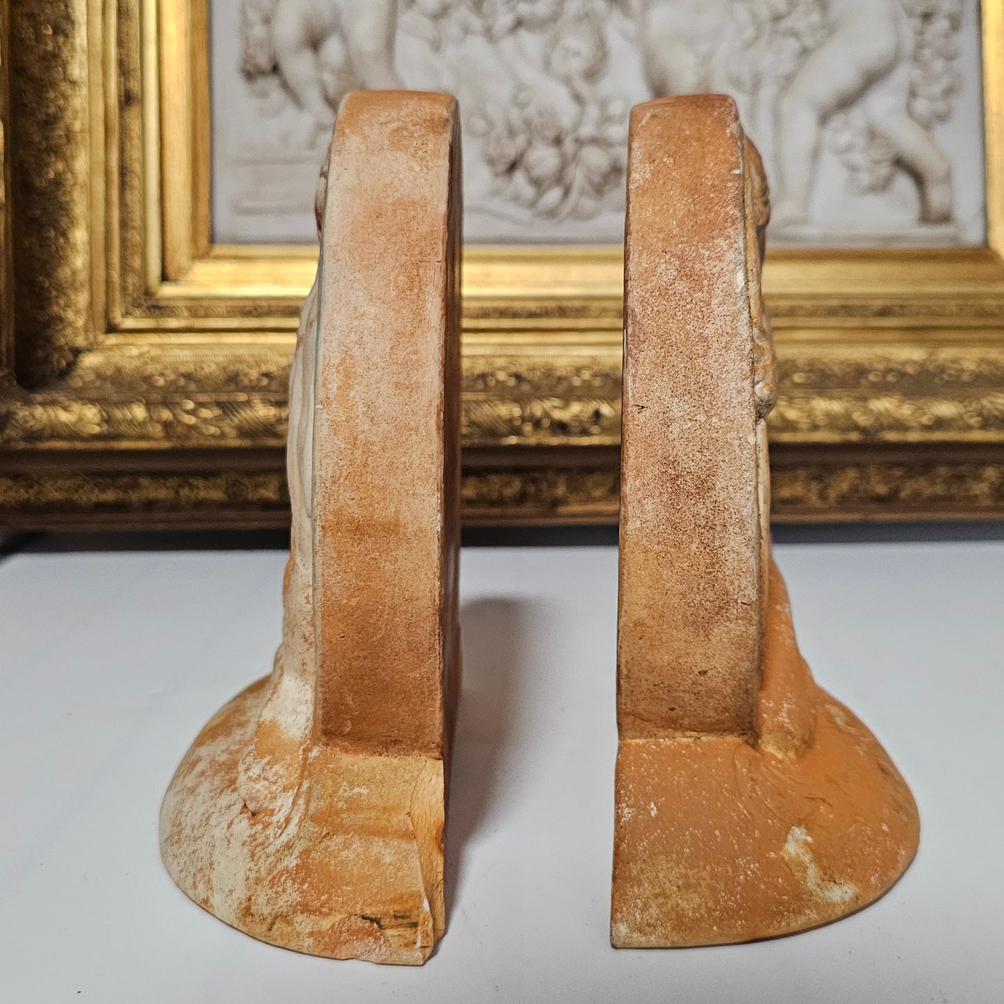 Fabulous Pair of Classical Archer Bookends – Compton Potters Art Guild