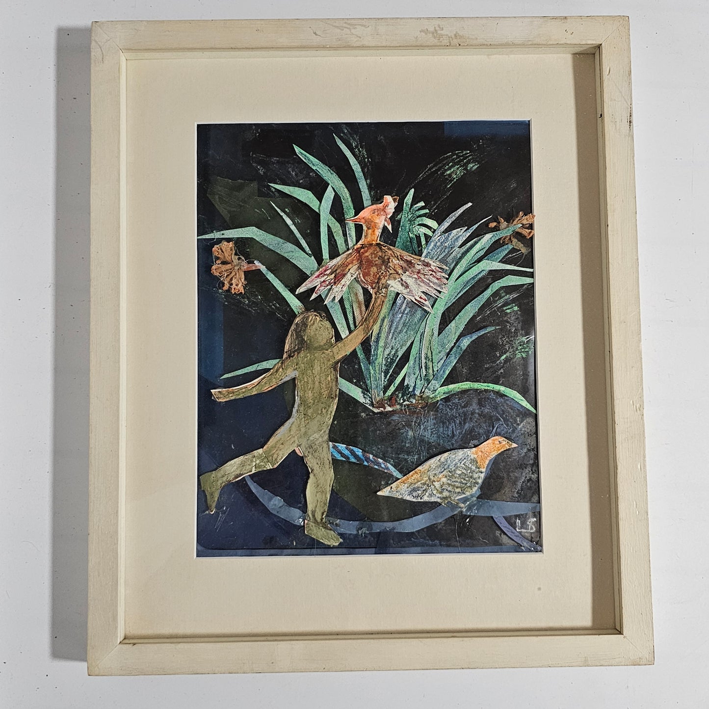 Mixed Media Original Painting By Dr Leonard Sash sold via Catto Gallery