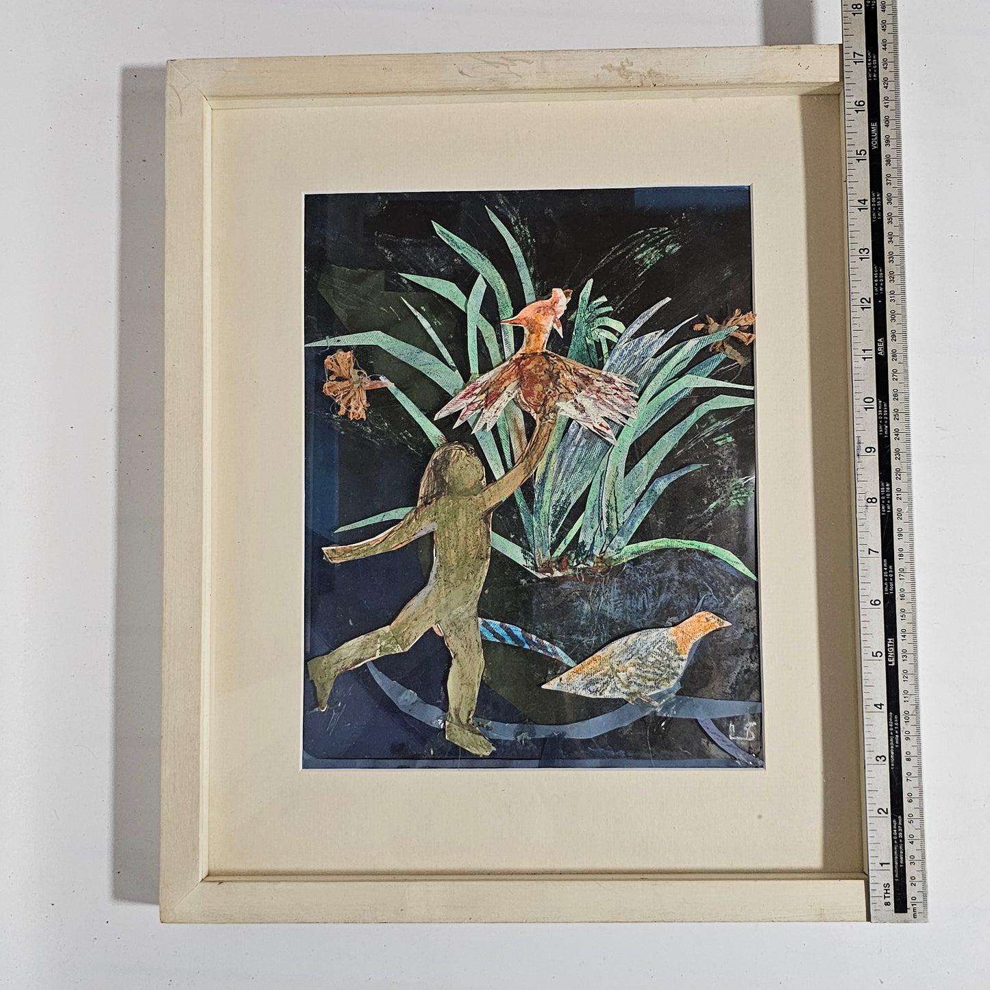 Mixed Media Original Painting By Dr Leonard Sash sold via Catto Gallery