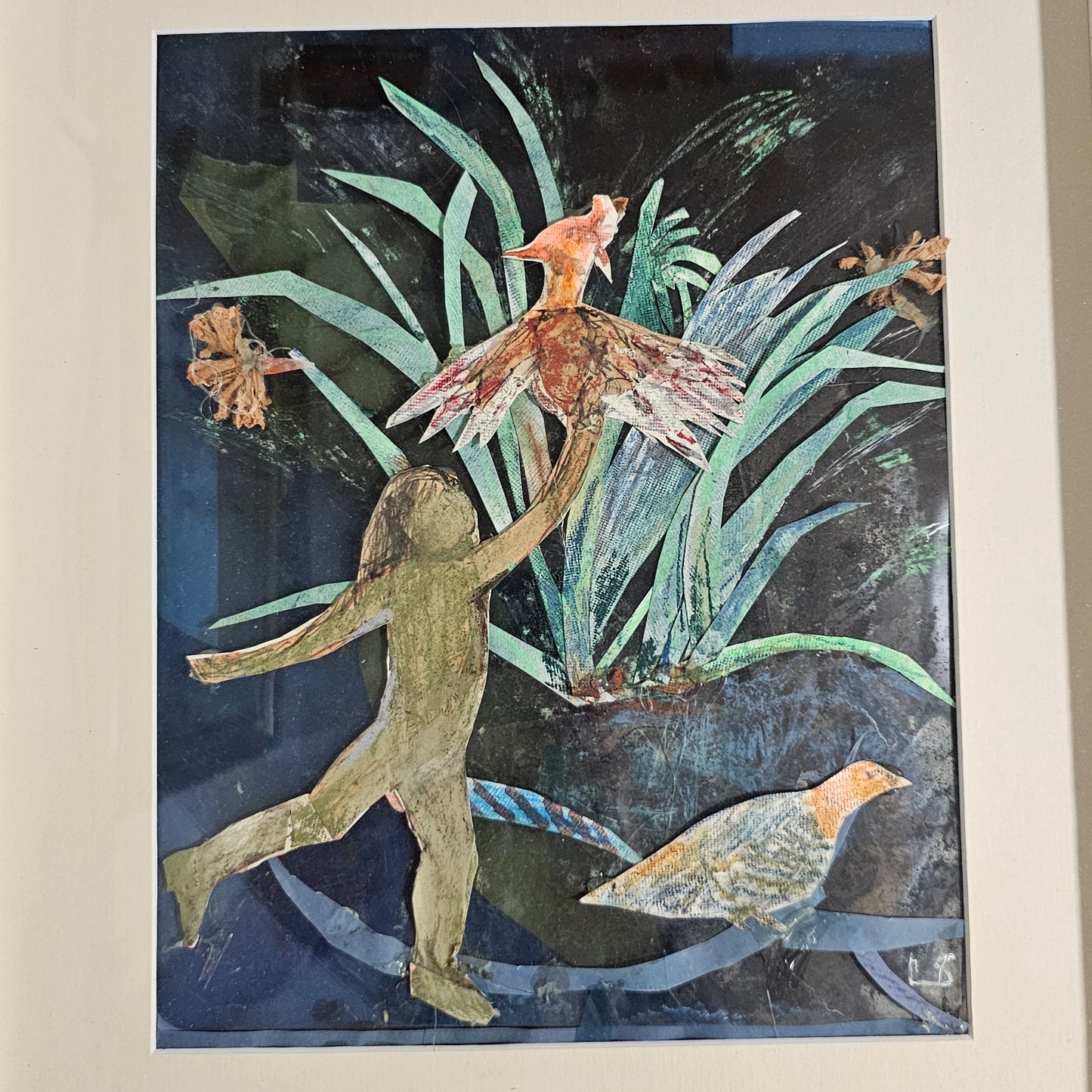 Mixed Media Original Painting By Dr Leonard Sash sold via Catto Gallery