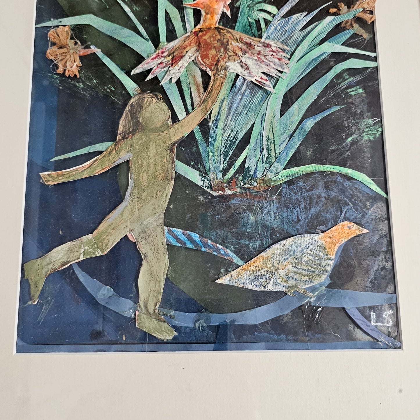 Mixed Media Original Painting By Dr Leonard Sash sold via Catto Gallery