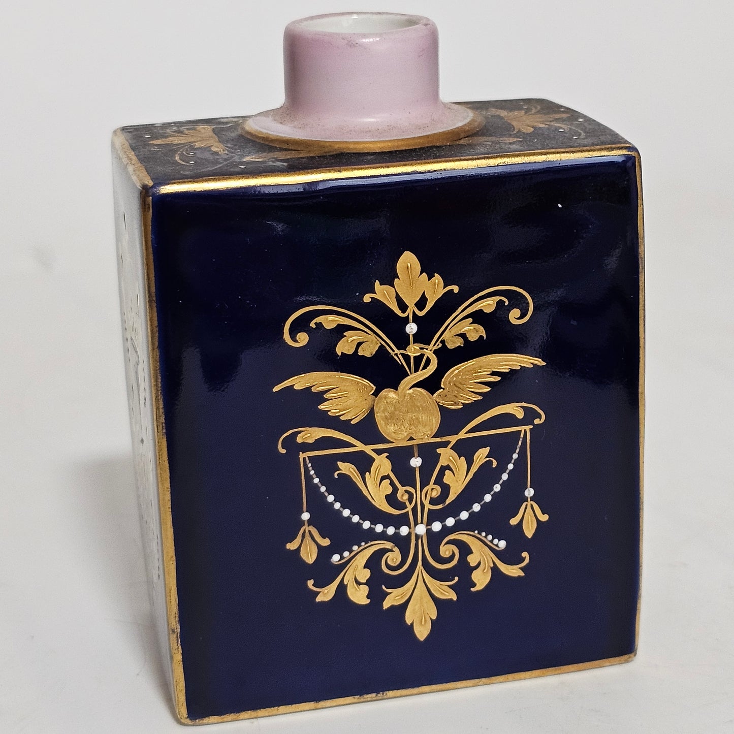 19thc Exquisitely Painted Royal Vienna Porcelain Bottle, Signed A.Heer - Lee Sherman Antiques