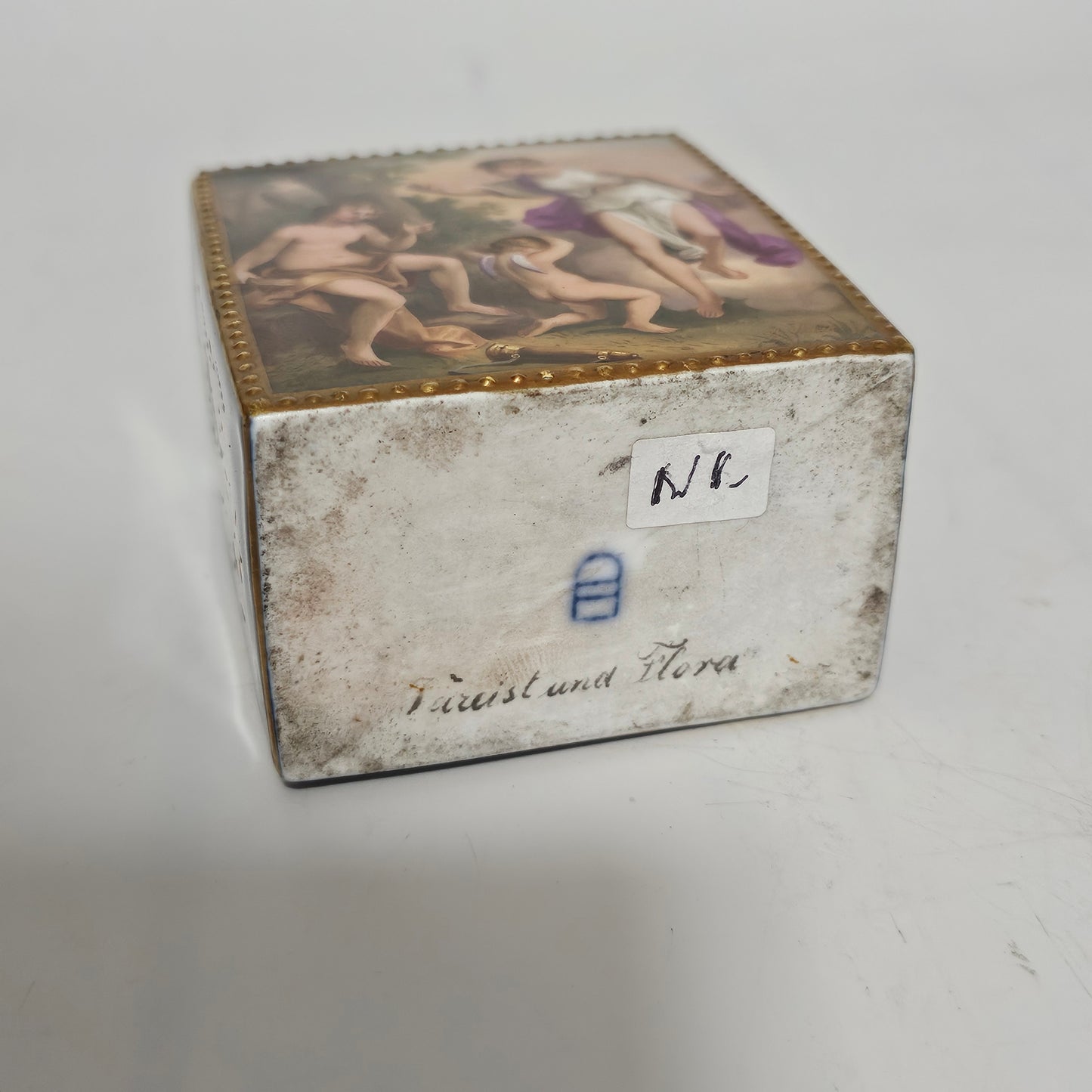 19thc Exquisitely Painted Royal Vienna Porcelain Bottle, Signed A.Heer - Lee Sherman Antiques