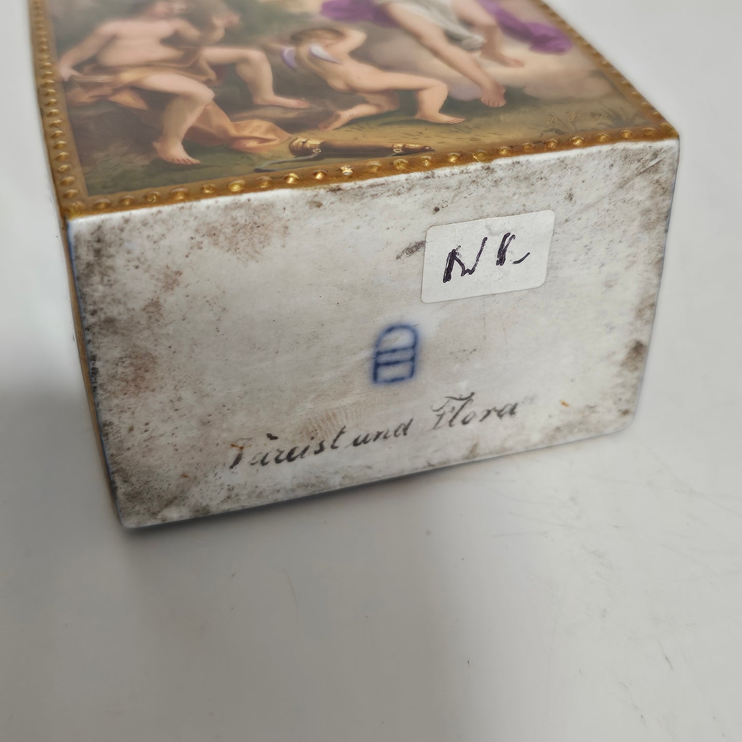 19thc Exquisitely Painted Royal Vienna Porcelain Bottle, Signed A.Heer - Lee Sherman Antiques