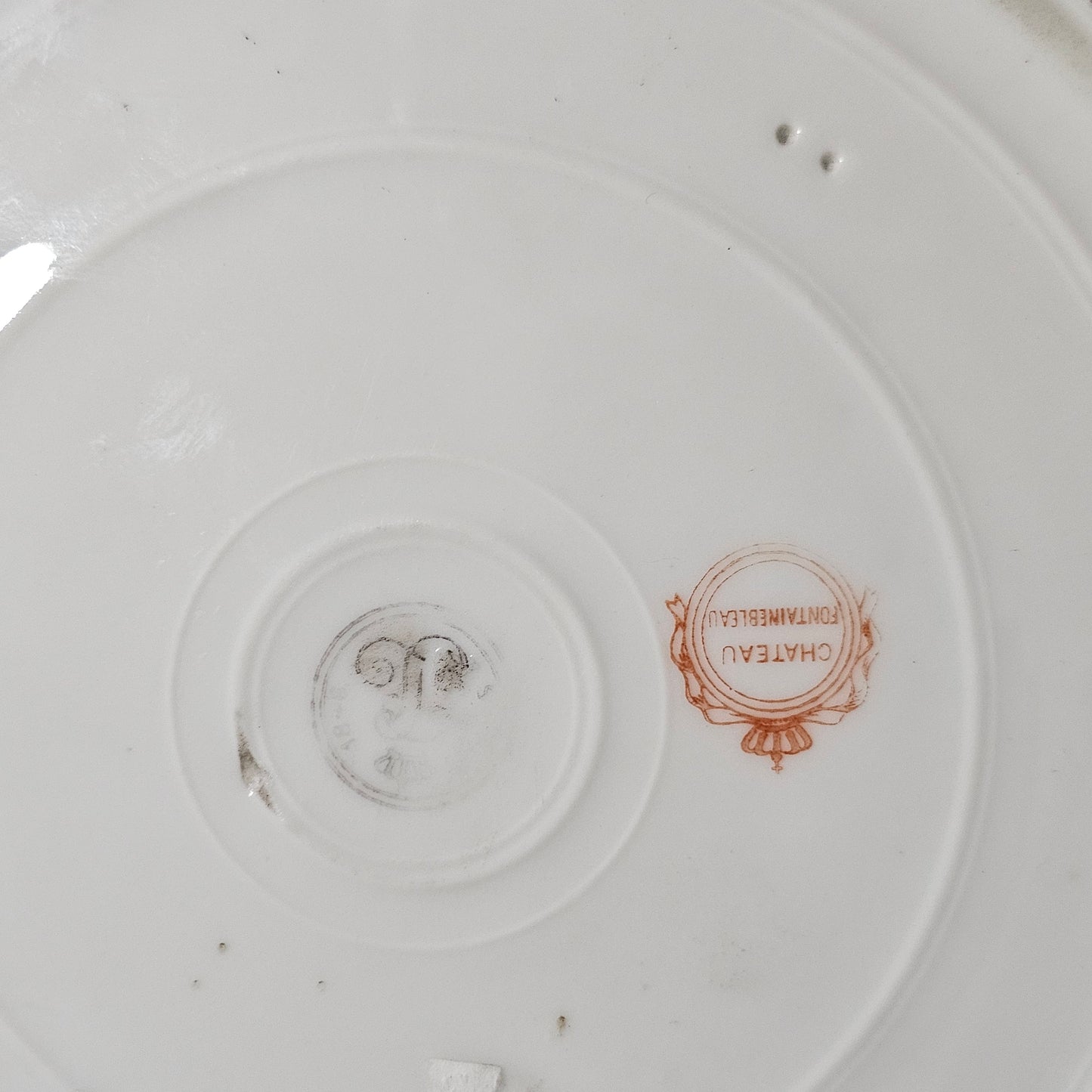 Exceptional Quality Pair Of Sevres Hand Painted French 19th Century Portrait Plates Of Louis XV & Mdme. Lukinska