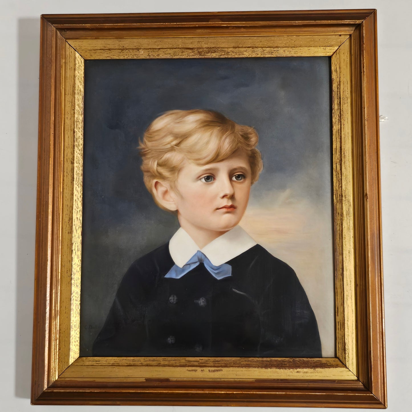 Exquisite KPM Painted Porcelain Plaque - Signed C.Dalton - Lee Sherman Antiques