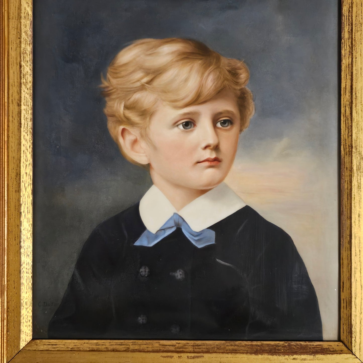 Exquisite KPM Painted Porcelain Plaque - Signed C.Dalton - Lee Sherman Antiques