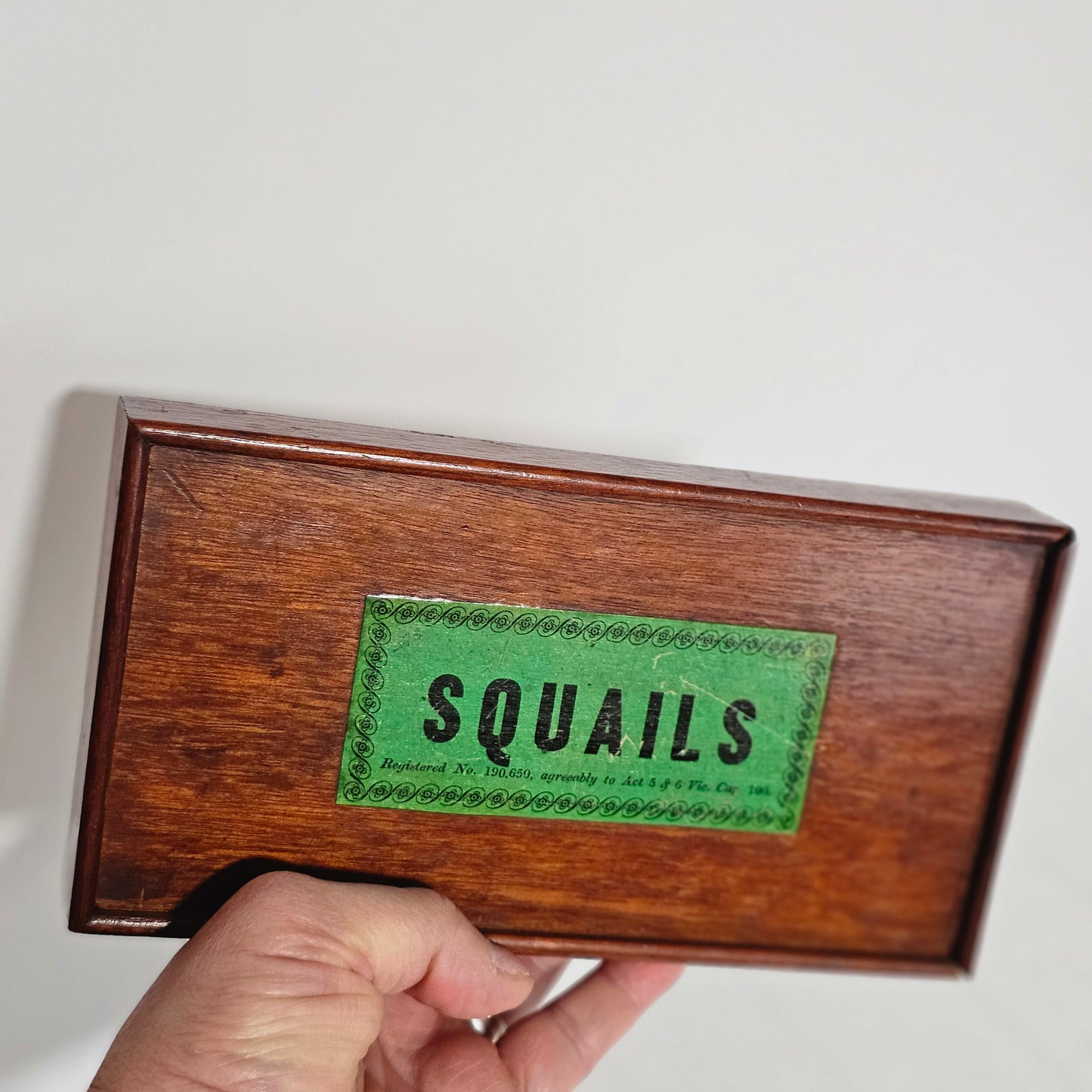 An Unusual Table Game of Squails by Jaques