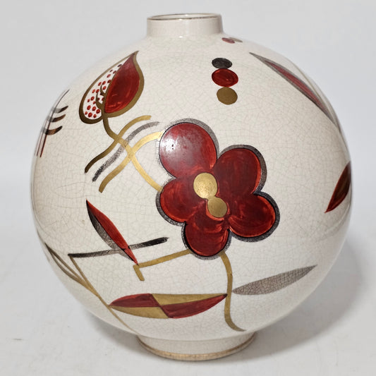 Large Sainte Radegonde French Art Deco vase c1925