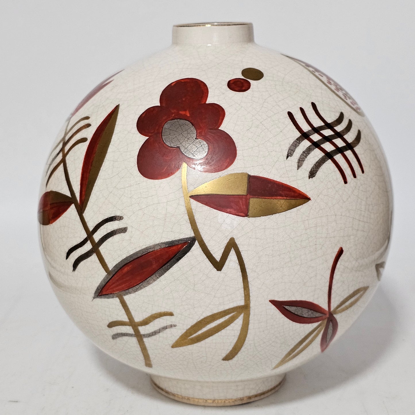 Large Sainte Radegonde French Art Deco vase c1925