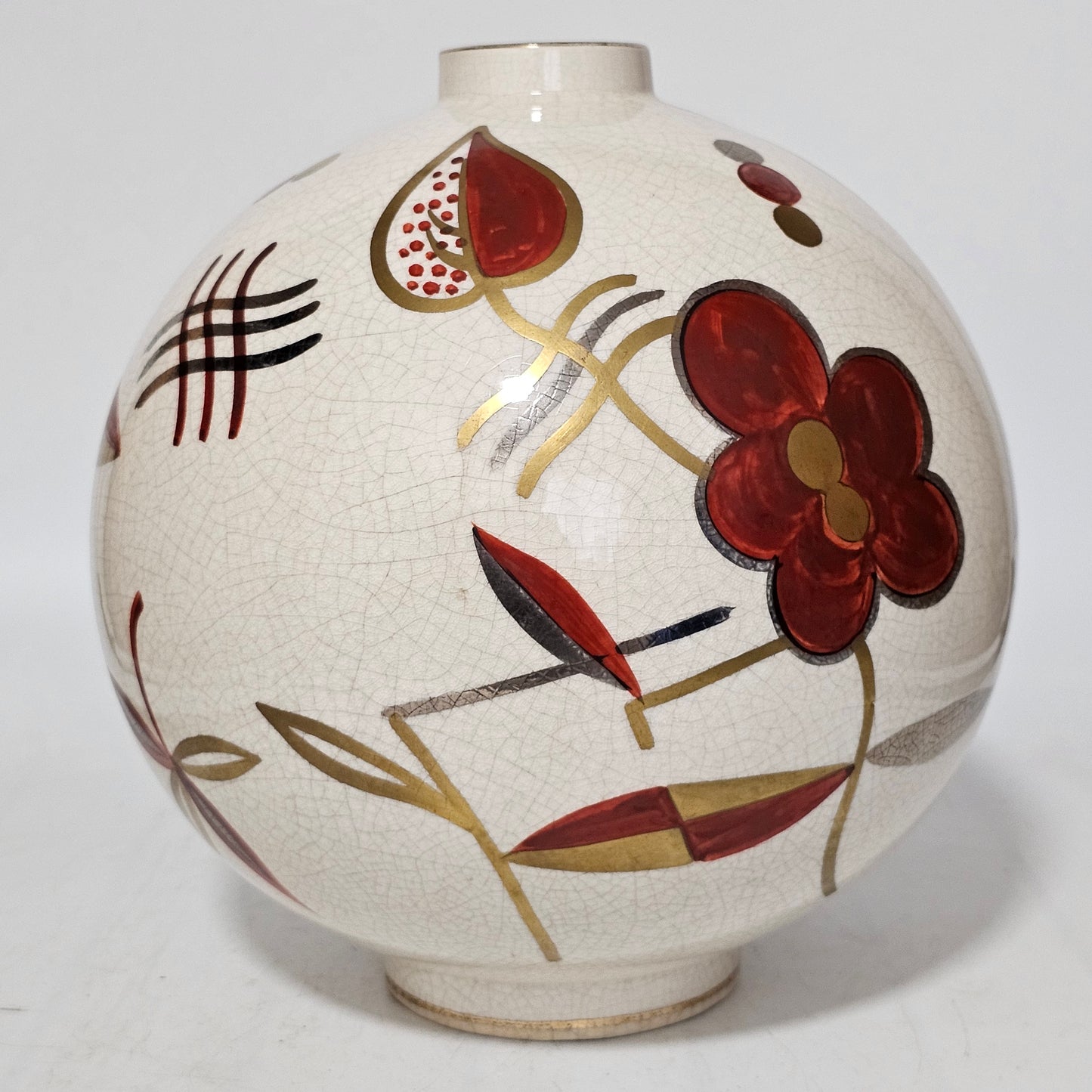 Large Sainte Radegonde French Art Deco vase c1925