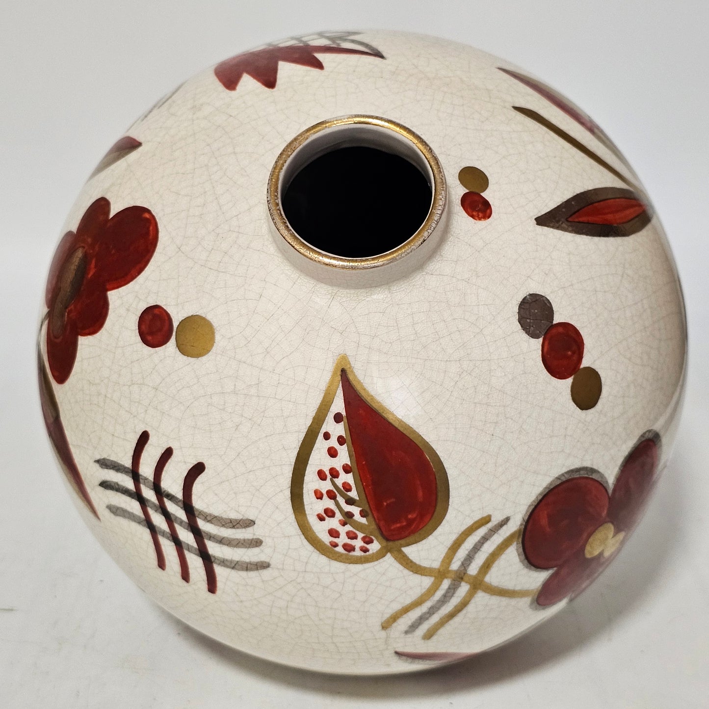 Large Sainte Radegonde French Art Deco vase c1925