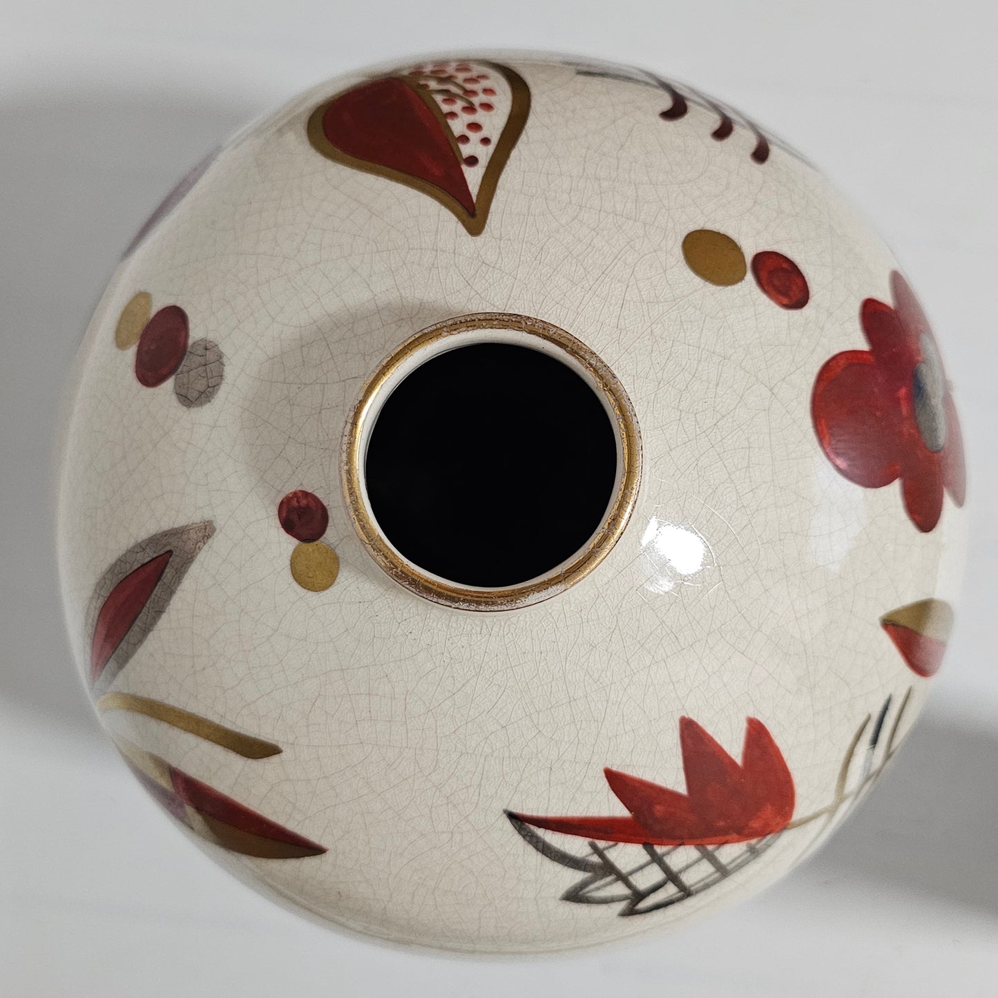 Large Sainte Radegonde French Art Deco vase c1925