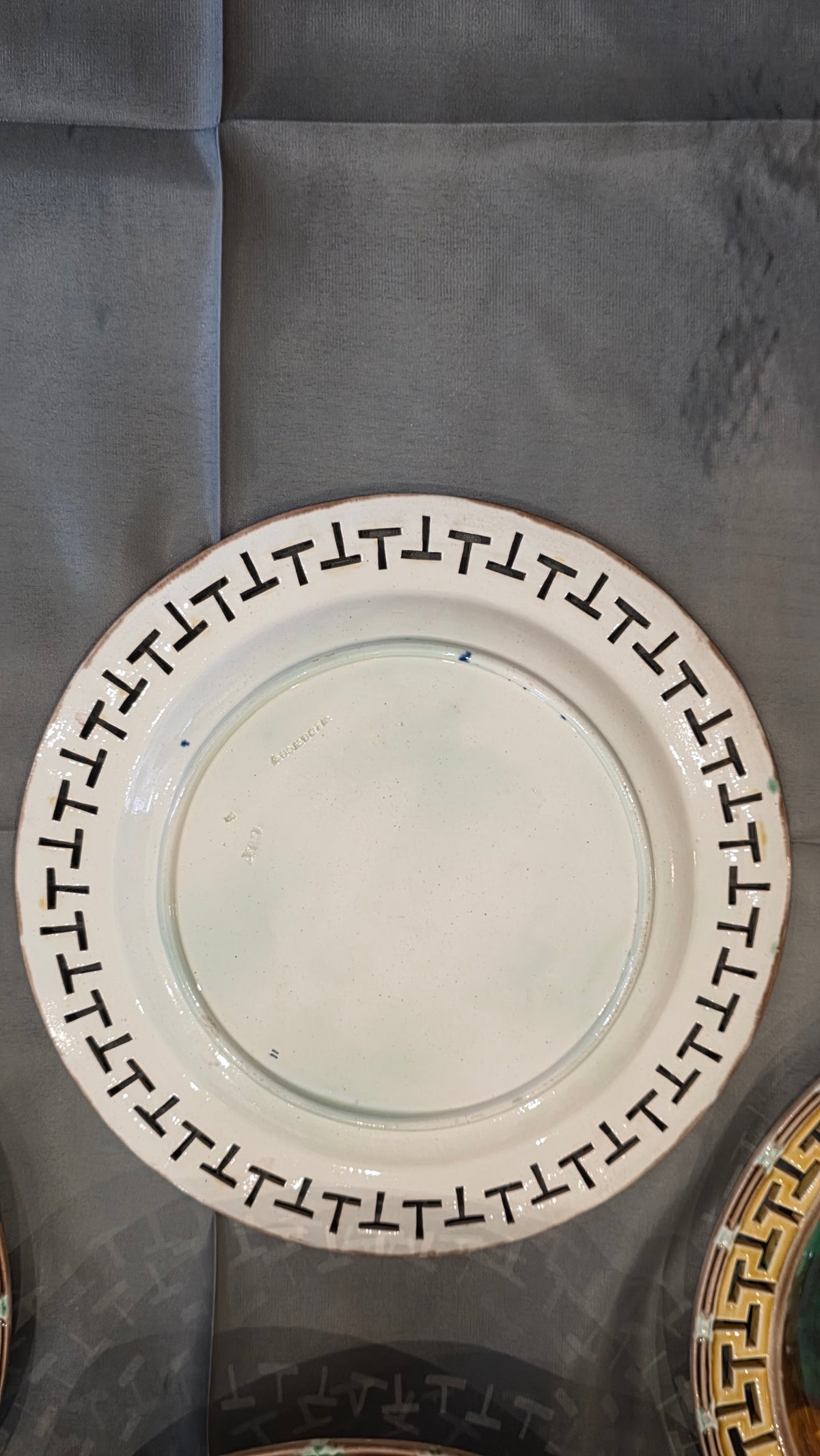 Exceptional 19thc Wedgwood Majolica 10 X Piece Dessert Service