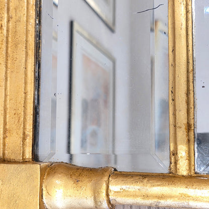 Exquisite Gilded Regency Pier Mirror 60.5cm X 40.5cm