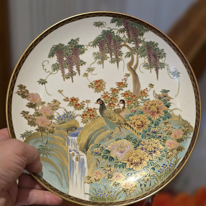 Exquisite Satsuma Dish C1910 Koshida
