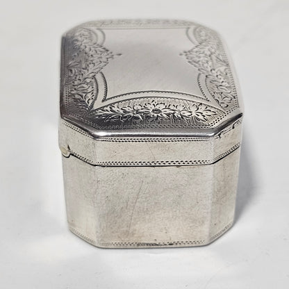 Fine George III Pocket Nutmeg Grater London 1805 by Peter, Ann & William Bateman