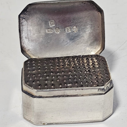 Fine George III Pocket Nutmeg Grater London 1805 by Peter, Ann & William Bateman