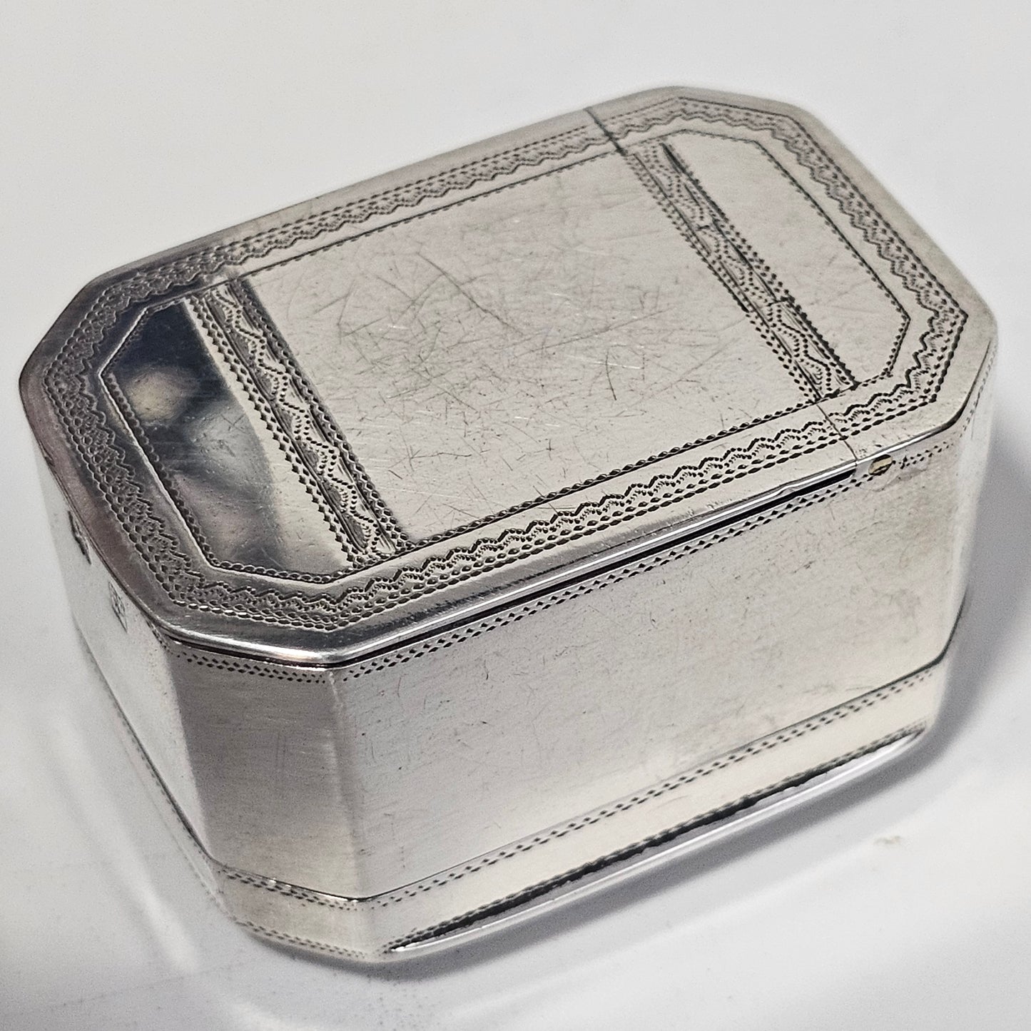 Fine George III Pocket Nutmeg Grater London 1805 by Peter, Ann & William Bateman