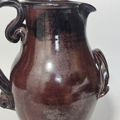 Impressive Large Mid 20thc Studio Pottery Jug 32cm
