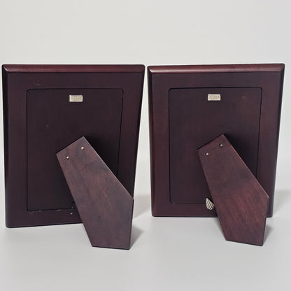 Lovely Vintage Pair Silver Photo Frames 2003, Carr's, Sheffield 20cm x 15.0cm