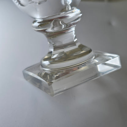 Beautiful Set of Four Late Regency/Mid 19thc Cut Glass Turnover Salts