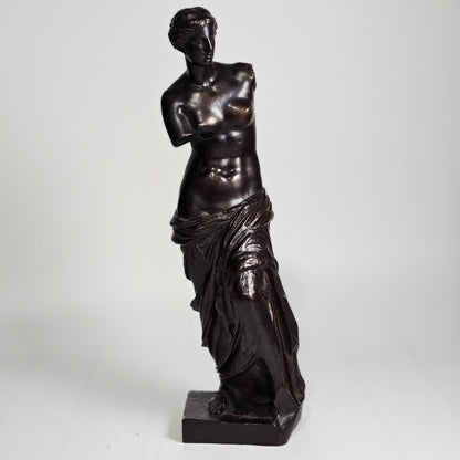 After The Antique, Bronze Figure Of The Venus De Milo Cast By Barbedienne 31cm