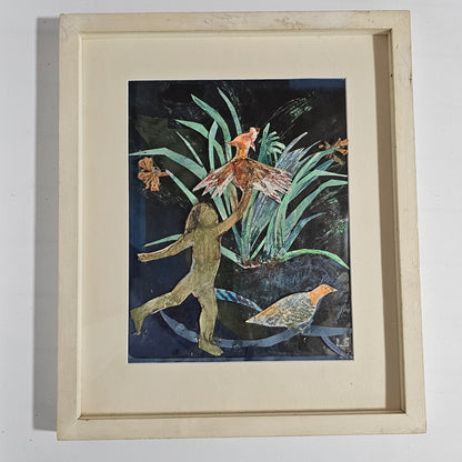 Mixed Media Original Painting By Dr Leonard Sash sold via Catto Gallery