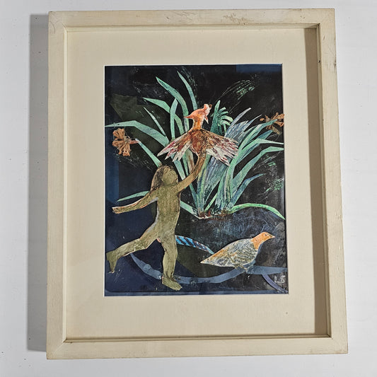 Mixed Media Original Painting By Dr Leonard Sash sold via Catto Gallery
