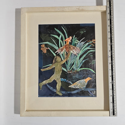 Mixed Media Original Painting By Dr Leonard Sash sold via Catto Gallery