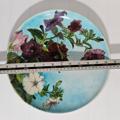 A. L. Regnier for Théodore Deck – Exquisite Hand-Painted Faience Charger (c.1910)