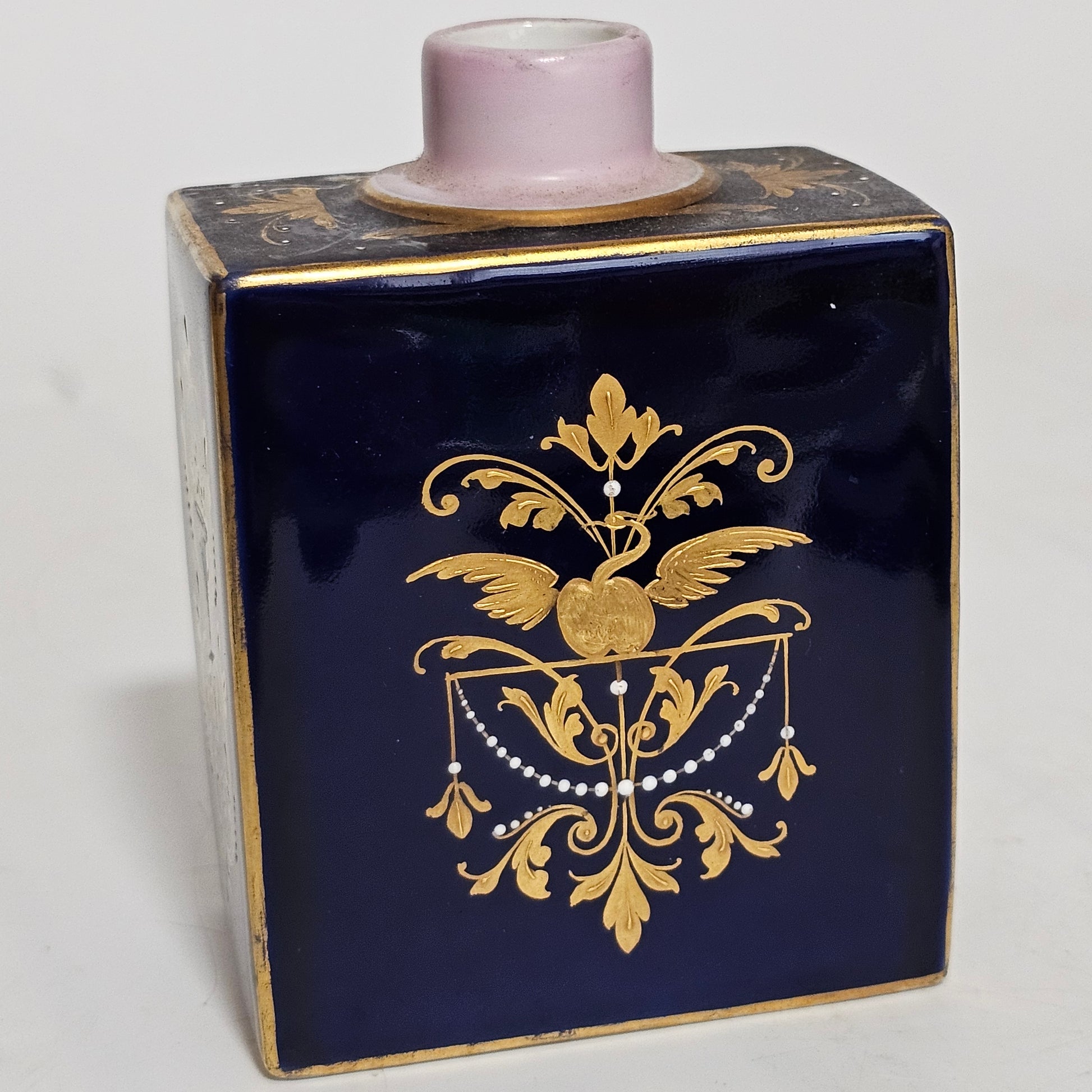 19thc Exquisitely Painted Royal Vienna Porcelain Bottle, Signed A.Heer - Lee Sherman Antiques