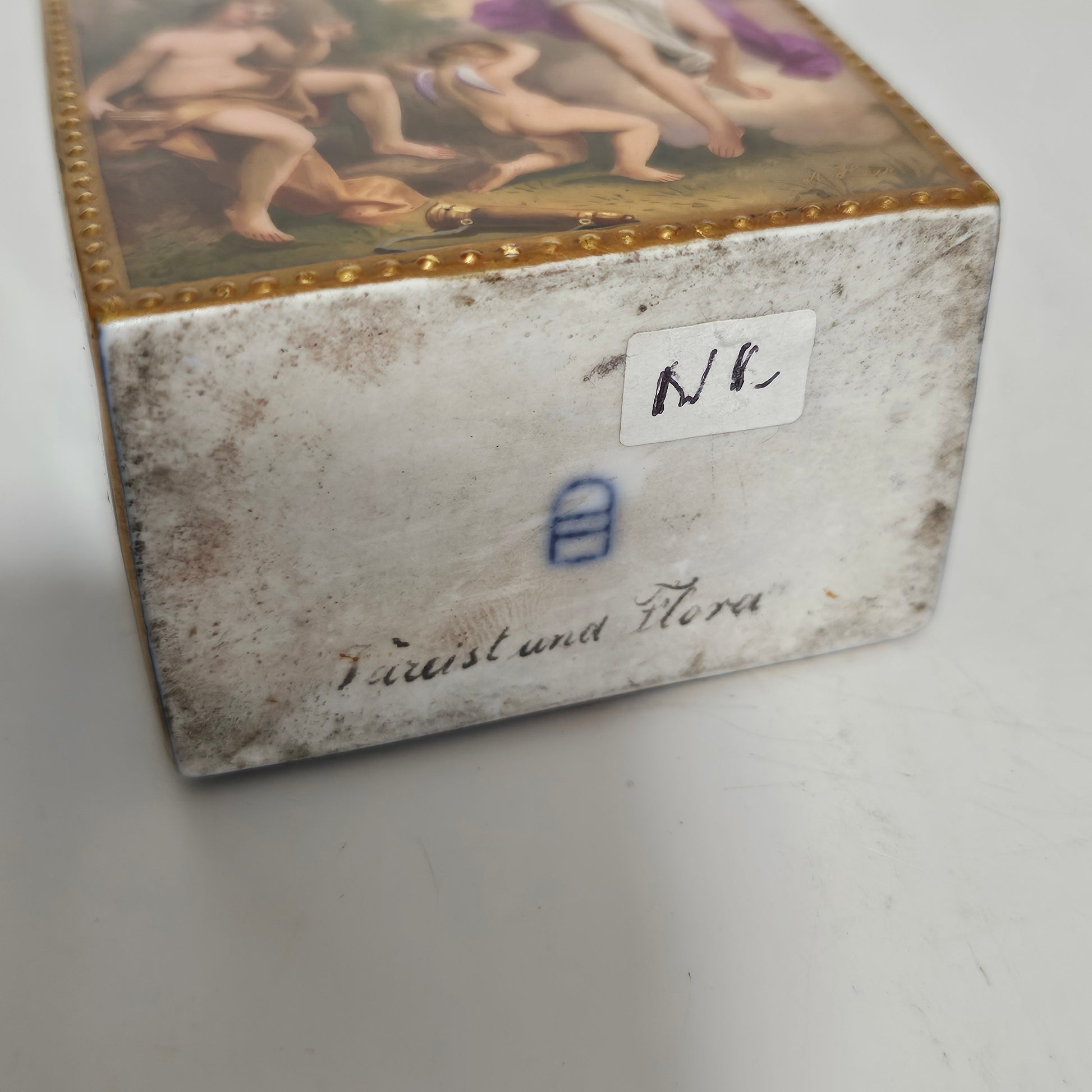 19thc Exquisitely Painted Royal Vienna Porcelain Bottle, Signed A.Heer - Lee Sherman Antiques