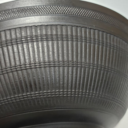 Engine Turned 18th-century/early 19th-century Black Basalt Large Bowl