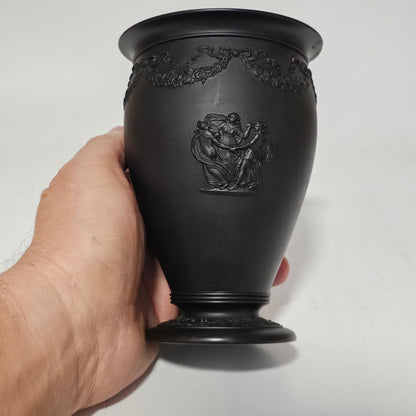 Delightful Wedgwood Basalt Ware 18thc/19thc Vase