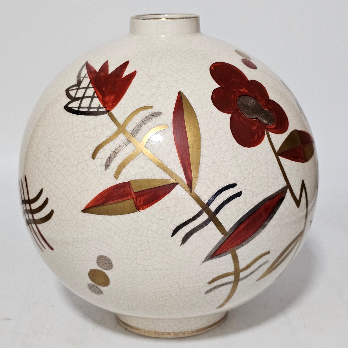 Large Sainte Radegonde French Art Deco vase c1925